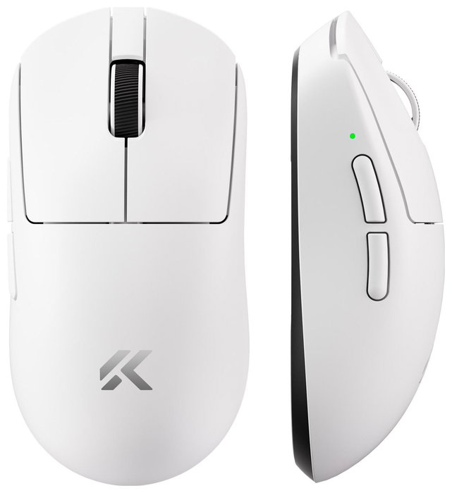 Mchose HW-A7V2-10 Ratón Gaming Blanco