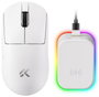 Mchose HW-A7V2-10 Ratón Gaming Blanco