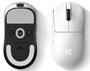 Mchose HW-A7V2-10 Ratón Gaming Blanco