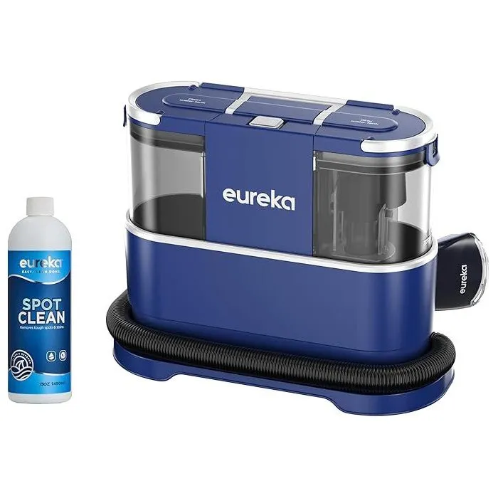 Eureka Limpiador/inyector de alfombras y sofás NEY100 12500 Pa - Resistente a manchas + Detergente gratis Eureka Limpiador/inyector de alfombras y sofás NEY100 12500 Pa - Resistente a manchas + Detergente gratis
