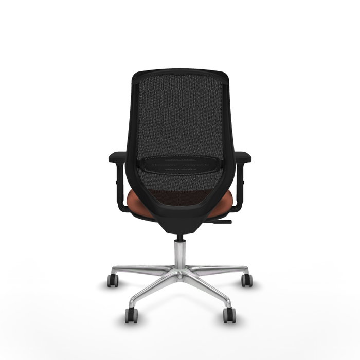 PIQUERAS Y CRESPO Silla de oficina Mardos con mecanismo Sincro, Marrón y Negro PIQUERAS Y CRESPO Silla de oficina Mardos con mecanismo Sincro, Marrón y Negro