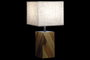 DKD Home Decor Lámpara de Sobremesa Abeto Lino 25x25x52 (Pack de 2) SURT.