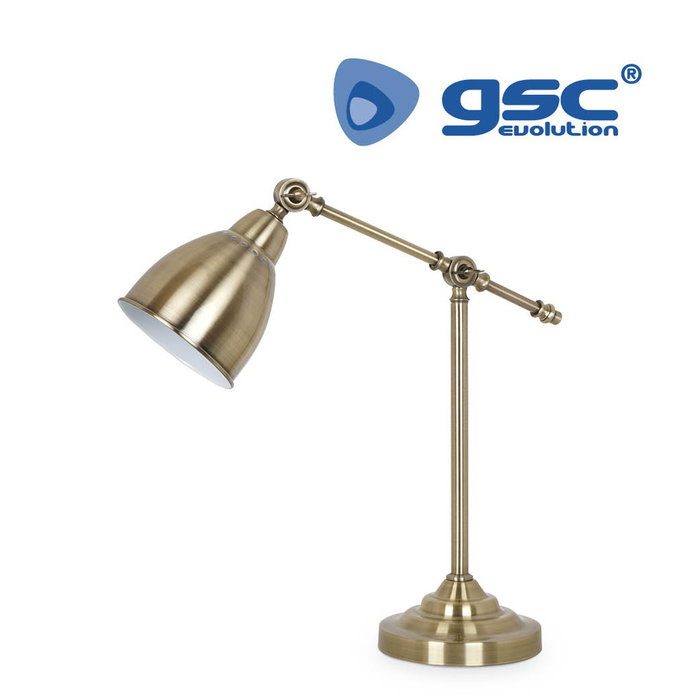 GSC Evolution Flexo Nahua E27 Bronce GSC Evolution Flexo Nahua E27 Bronce