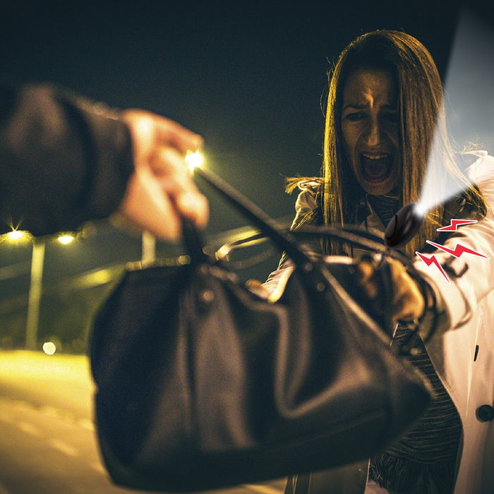 Be Mix Llavero Alarma Seguridad Anti-agresión con Luz Led y Sonido 100 dB