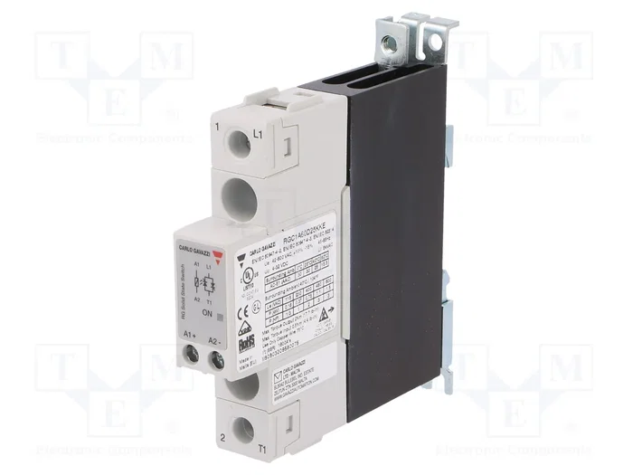 CARLO GAVAZZI RGC1A60D25KKE Relé de semiconductor monofásico 25A 42-600VAC CARLO GAVAZZI RGC1A60D25KKE Relé de semiconductor monofásico 25A 42-600VAC