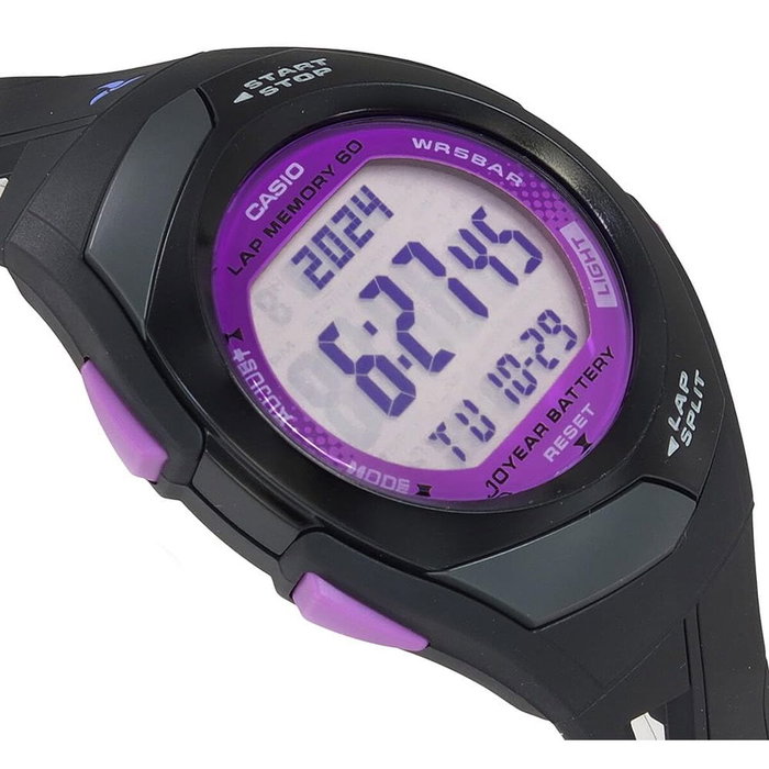 Casio STR-300-1CEG con esfera morada