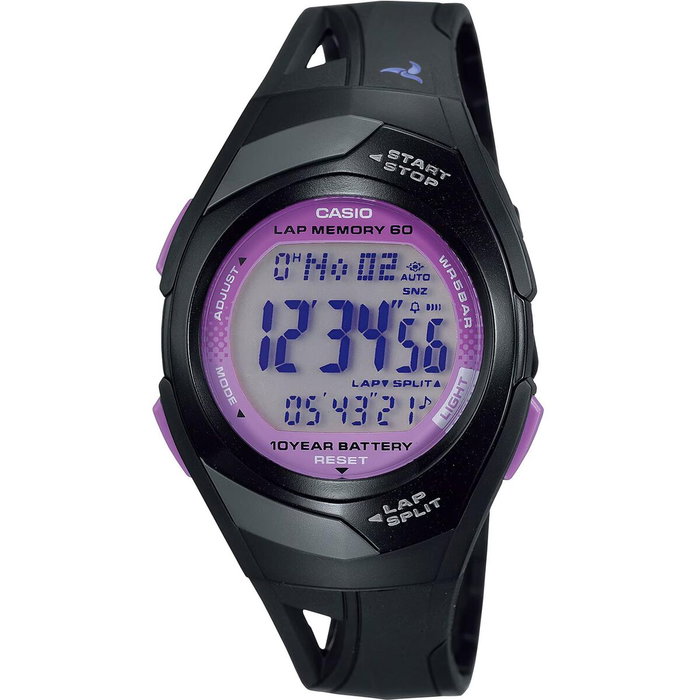 Casio STR-300-1CEG con esfera morada