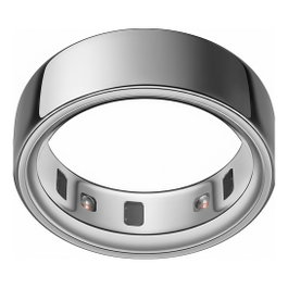 Ultrahuman Ring AIR Smart Ring Space Silver Talla 13 - Rastreador de Actividad, Monitor Cardíaco, Podómetro y Sueño