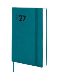 FINOCAM Agenda Anual 2027 Dynamic Mara Tapa Flexible Turquesa