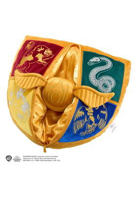 The Noble Collection Escudo de Hogwarts y Snitch Dorada Harry Potter