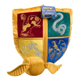 Golden Snitch & Escudo Hogwarts Peluche 35,5 cm Harry Potter