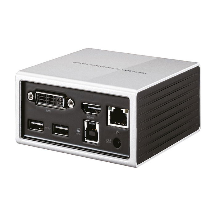Club3D 4K Mini-Dockingst USB3 ->4xUSB3/HDMI/DVI/LAN 3840x2160 30Hz