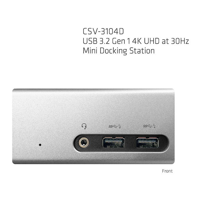 Club3D 4K Mini-Dockingst USB3 ->4xUSB3/HDMI/DVI/LAN 3840x2160 30Hz