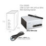 Club3D 4K Mini-Dockingst USB3 ->4xUSB3/HDMI/DVI/LAN 3840x2160 30Hz