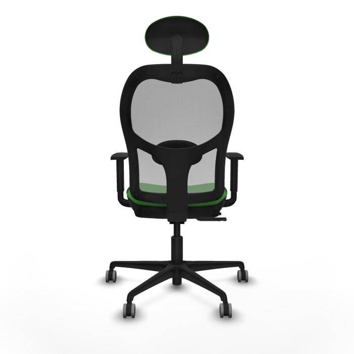 PIQUERAS Y CRESPO Silla de oficina Jorquera con mecanismo Sincro/Traslack, Verde y Gris PIQUERAS Y CRESPO Silla de oficina Jorquera con mecanismo Sincro/Traslack, Verde y Gris