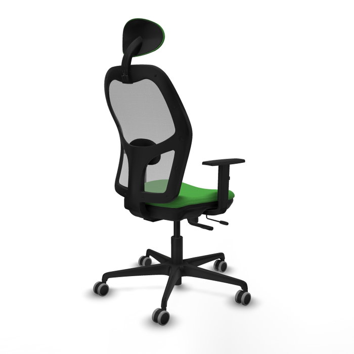 PIQUERAS Y CRESPO Silla de oficina Jorquera con mecanismo Sincro/Traslack, Verde y Gris PIQUERAS Y CRESPO Silla de oficina Jorquera con mecanismo Sincro/Traslack, Verde y Gris