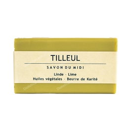 SAVON DU MIDI Jabón en pastilla de flor de tilo BIO