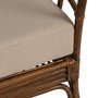 Sillón Marrón Ratán Decoración 82 X 78 X 108 cm