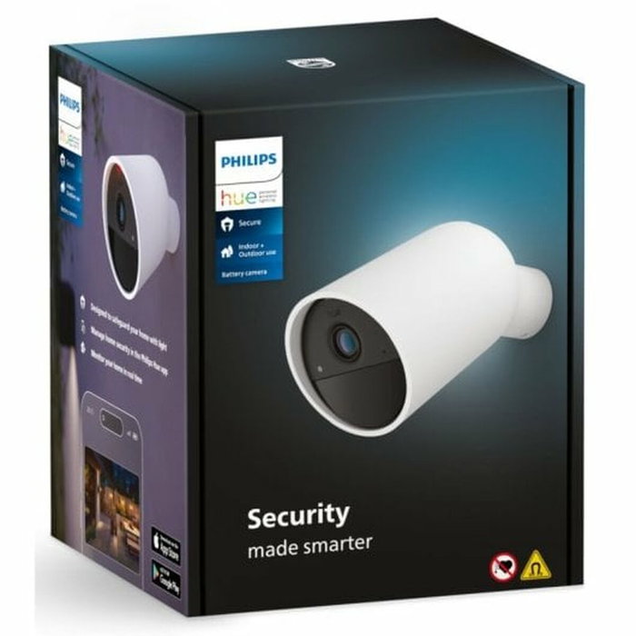 Philips Hue Cámara inalámbrica segura HD 1080P - Blanca