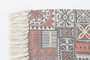 DKD Home Decor Alfombra Árabe Patchwork Algodón Poliéster Multicolor Beige 135x60x1 cm (4 Unidades)