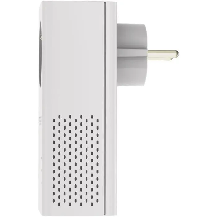 Netgear Paquete de 2 Adaptadores PLC Gigabit 1000 Mbps con Toma Integrada de Nueva Generación y 1 Puerto Ethernet