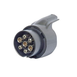 All Ride Adaptador de Remolque 7 Pines a 13 Pines 12V, Convierte Conector Euro 13 Pin a Hembra 7 Pines para Luces de Señalización