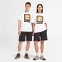 Camiseta de Manga Corta Hombre Timberland Stack Logo Colored Blanco