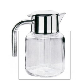 Mepra Jarra para Zumo Aurora de Cristal, para Buffet y Exposición, No Apta para Lavavajillas ni Microondas