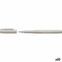 Faber Castell Rotulador Broadpen Pastel 0.8mm Gris (Set de 10)