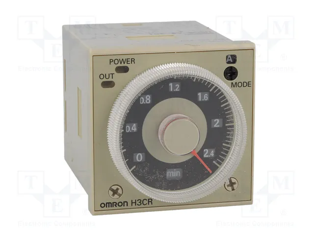 OMRON H3CR-A8-301-24 Relé de tiempo DPDT 24-48VAC/12-48VDC