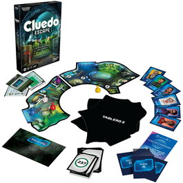 Hasbro Games Cluedo Escape Exposición Universal F8818 Juego de Mesa para Niños y Adultos