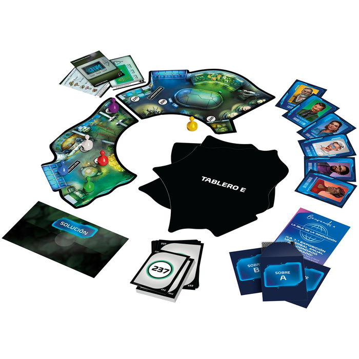 Hasbro Games Cluedo Escape Exposición Universal F8818 Juego de Mesa para Niños y Adultos