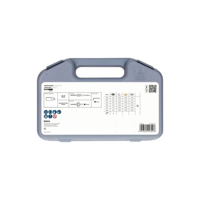 Bosch Professional Juego de Sierras de Corona Rosca Interna BOS6949509253293 - Multimaterial - Diámetros 20, 25, 35, 40, 51, 68 x 40 mm