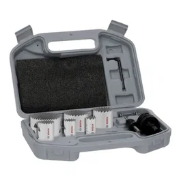 Bosch Professional Juego de Sierras de Corona Rosca Interna BOS6949509253293 - Multimaterial - Diámetros 20, 25, 35, 40, 51, 68 x 40 mm