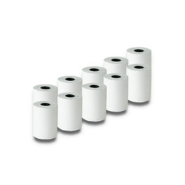 Qoltec Rollo térmico 57 x 20, 55g/m2, 10 unidades, libre de BPA
