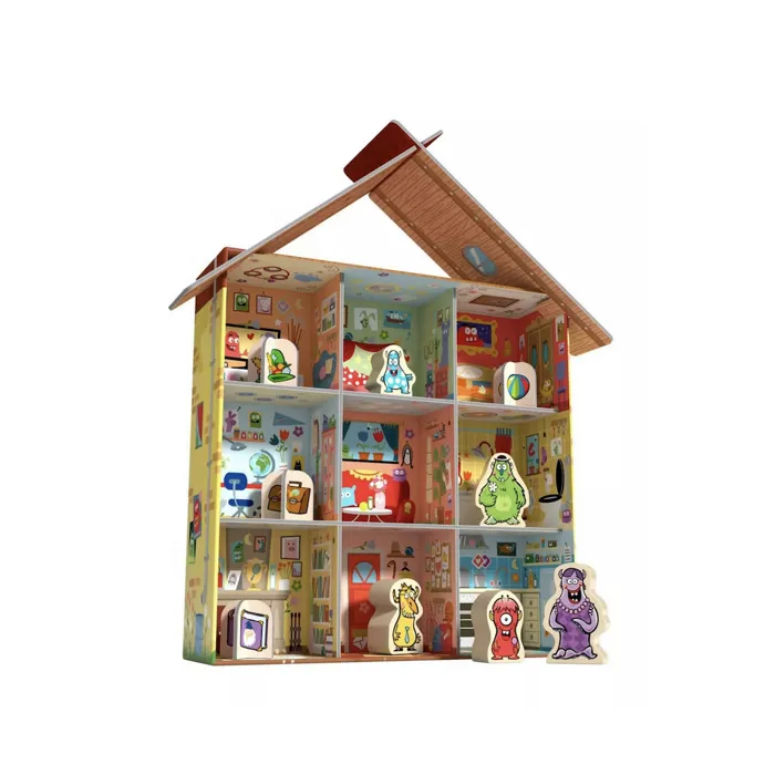 HABA HAB4010168262550 ¿Dónde se esconde Wanda? Juego de lógica para niños a partir de 4 años