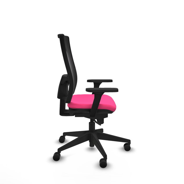 PIQUERAS Y CRESPO Silla de oficina Horna Rosa con mecanismo Sincro PIQUERAS Y CRESPO Silla de oficina Horna Rosa con mecanismo Sincro