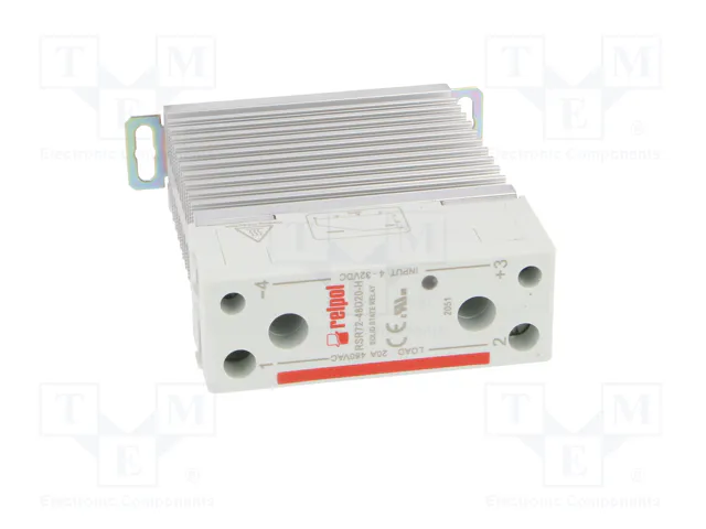 RELPOL RSR72-48D20-H Relé semiconductor 20A 24-530VAC