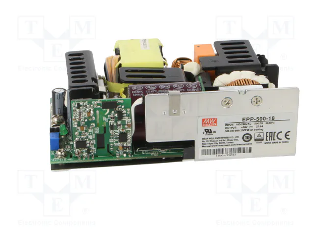 MEAN WELL EPP-500-18 Fuente de alimentación de 500W 18V DC MEAN WELL EPP-500-18 Fuente de alimentación de 500W 18V DC