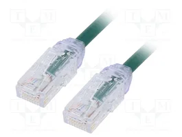 PANDUIT Patch cord Cat 6a U/UTP de 5m verde