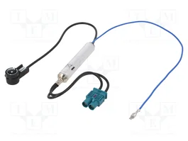 PER.PIC. Cable de conexión coaxial Fakra enchufe doble e ISO enchufe angular