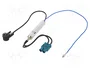 PER.PIC. Cable de conexión coaxial Fakra enchufe doble e ISO enchufe angular