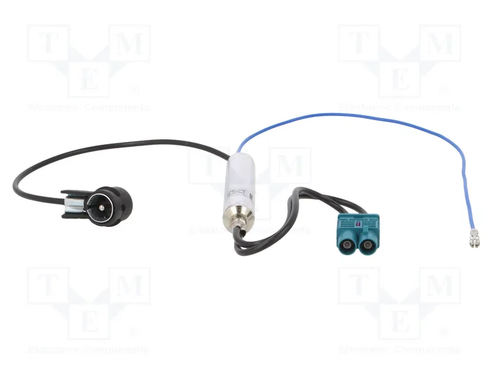 PER.PIC. Cable de conexión coaxial Fakra enchufe doble e ISO enchufe angular PER.PIC. Cable de conexión coaxial Fakra enchufe doble e ISO enchufe angular