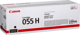 CANON Toner 055H BK: negro LBP663 LBP664 MF742 MF744 MF745 MF746 alta capacidad