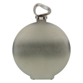 Ixia Botella Decorativa Gris-Plata 30 x 7 x 39 cm