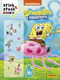 PANINI FONDO Bob Esponja Square Pants (Stick & Stack)