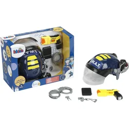 Klein 8841 Kit SWAT - Disfraz de Policía con Casco, Pistola de Agua y Esposas - Para Mayores de 3 Años