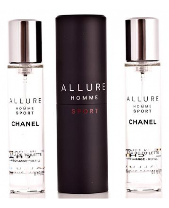 Chanel Allure Homme Sport Eau de Toilette 3 x 20 ml Chanel Allure Homme Sport Eau de Toilette 3 x 20 ml