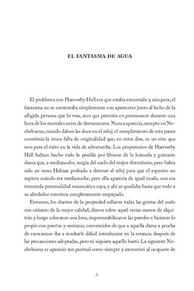 El Fantasma De Agua Y Otras Historias De Espectros Singulares