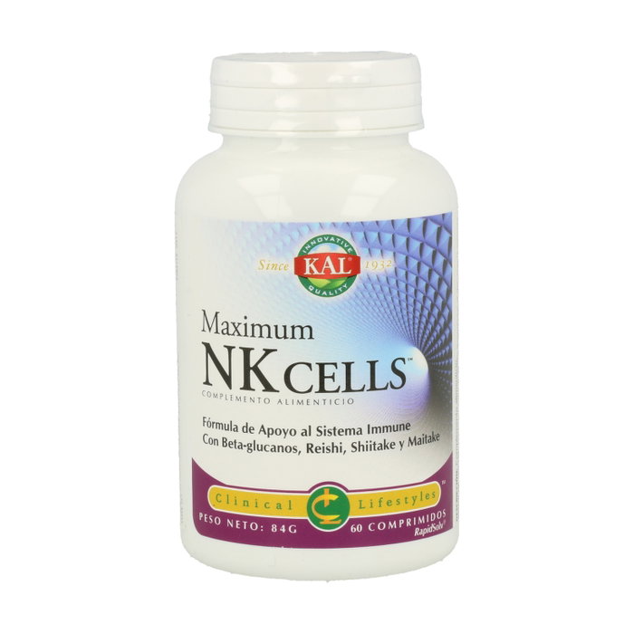 Kal Maximum NK Cells 60 cápsulas - Fórmula para estimular las defensas Kal Maximum NK Cells 60 cápsulas - Fórmula para estimular las defensas